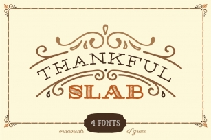 Thankful Slab Font Download