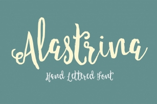 Alastrina Typeface Font Download