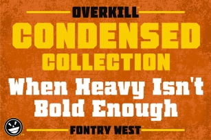 FTY Overkill Condensed Font Download