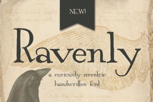 Ravenly Hand Written Font Download