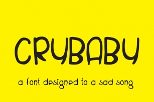 Crybaby Font Download