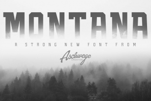 Montana Block Font Download