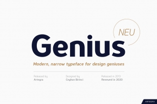 Genius Font Download