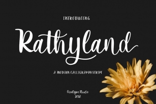 Rathyland Script Font Download