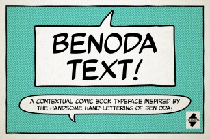 Benoda Text Font Download