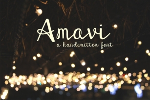 Amavi Font Download