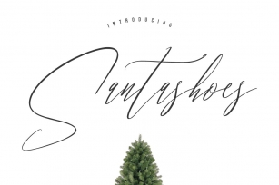 Santashoes Script Font Download