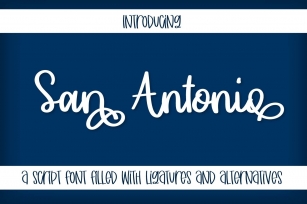 San Antonio Font Download