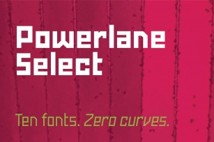 Powerlane Select Font Download