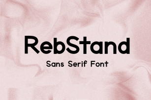 RebStand Sans Serif Typeface Font Download