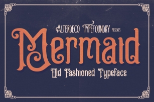 Mermaid Typeface + Webfont Font Download