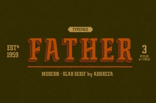 Father Typeface Font Download