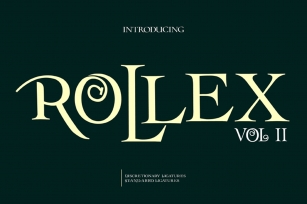 Rollex II Font Download