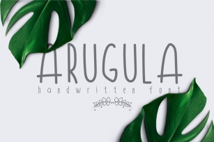 Arugula Font Download
