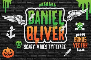 Daniel Oliver Typeface + Bonus Font Download
