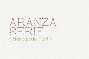 Aranza Serif Font Download