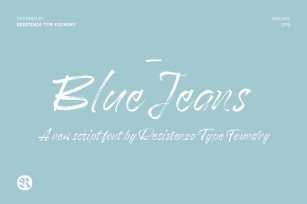 Blue Jeans Script 50% off Font Download