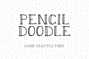 Pencil Doodle Font Download