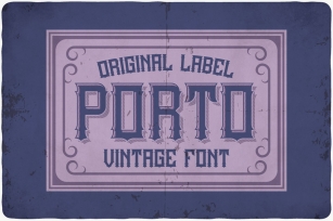 Porto typeface Font Download