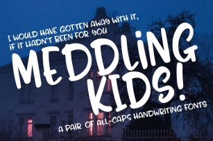 Meddling Kids Font Download