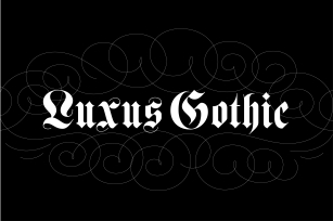 Luxus Gothic Font Download