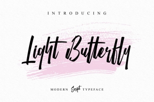 Light Butterfly Font Download