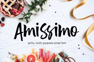 Amissimo Brush Font Download