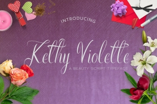 Kethy Violette Font Download