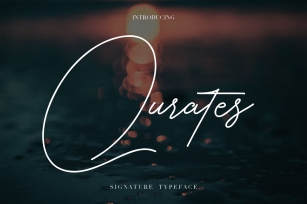 Qurates Signature Font Download
