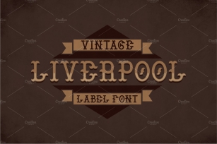 Liverpool Vintage Typeface Font Download