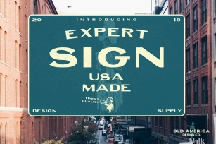 Expert Sign Font Download