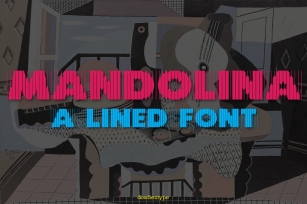 Mandolina Lined Font Download