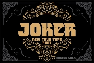 Joker Font Download