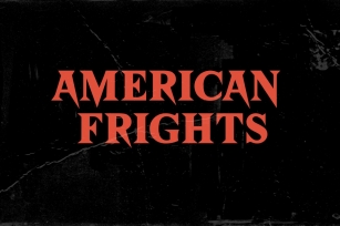 American Frights Font Download