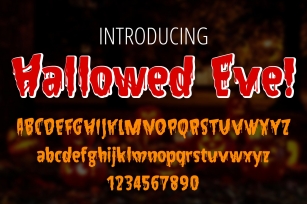 Hallowed Eve Font Download