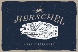 Herschel + Bonus Font Download