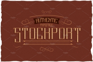 Stockport Label Typeface Font Download
