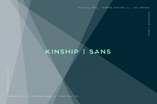 Kinship Sans Font Download