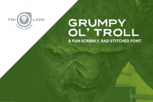 Grumpy Ol' Troll Font Download