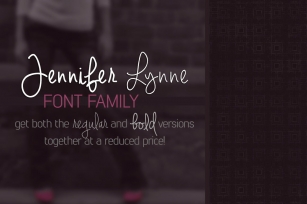 Jennifer Lynne Family Font Download