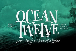 Ocean Twelve Duo Font Download