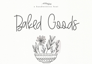 Baked Goods Font Download