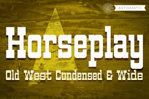 Horseplay AOE Pro Font Download