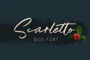 Scarletto Two Font Download