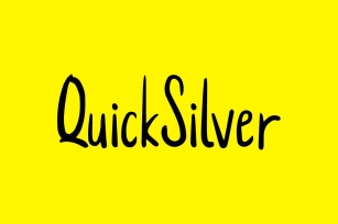 QuickSilver Font Download