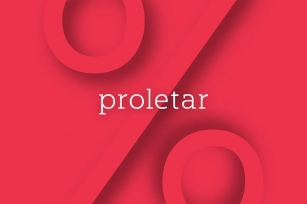 Proletar Typeface Font Download