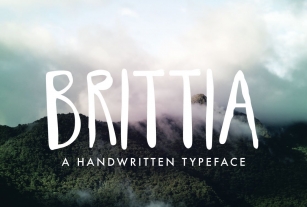 Brittia Handwritten Font Download