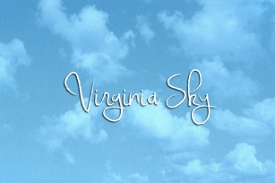 Virginia Sky Font Download