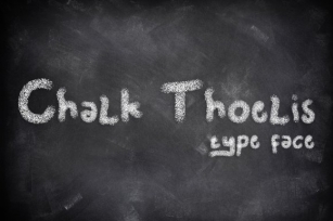 Chalk Thoelis Font Download