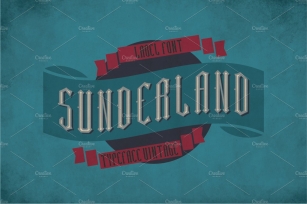 Sunderland Label Typeface Font Download
